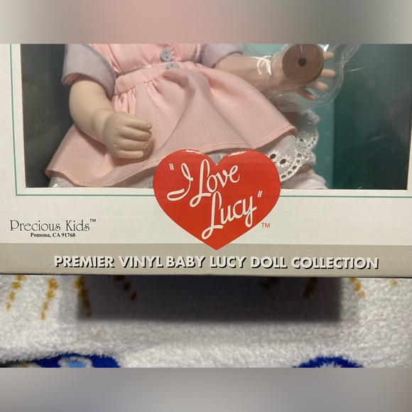 New In Box I Love Lucy Collectors Porcelain Doll - Picture 3 of 4